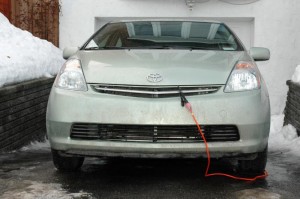 Toyota Prius chauffe-moteur consommation essence hiver