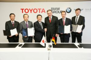 Entente collaboration Toyota BMW batterie lithium-air
