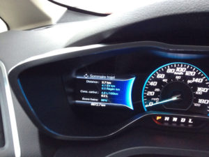 Même en hiver, la consommation d'essence peut descendre sous les 5 l. / 100 km lorsque le moteur est chaud.