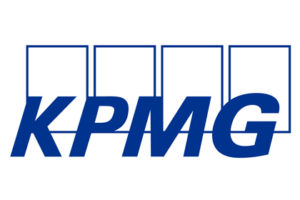 Logo KPMG - enquete annuelle industrie automobile - intérêt voiture électrique à la baisse