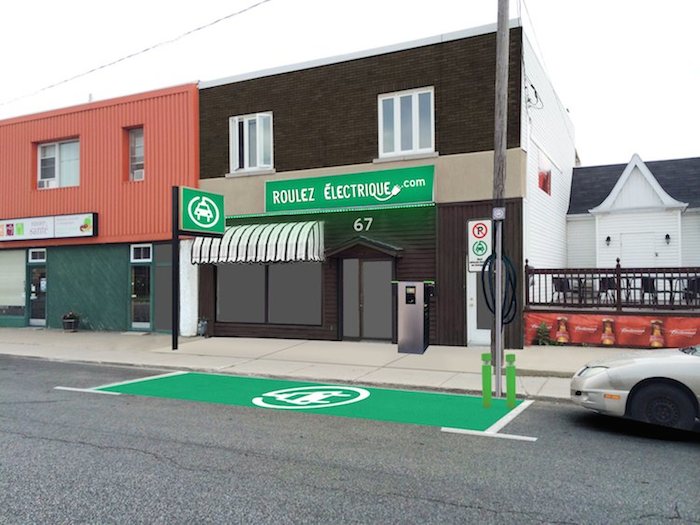 Concept de recharge sur rue présentée à la Ville de Trois-Rivières