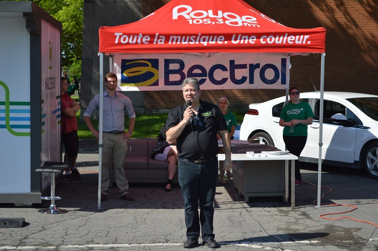 RAVÉ 2015 à Drummondville - essais de voitures électriques