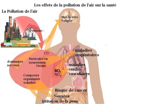 effets-pollution-santé