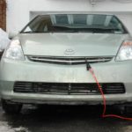 Toyota Prius chauffe-moteur consommation essence hiver