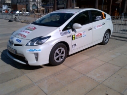Toyota Prius branchable de Toyota Canada: l’hybride la plus éconergétique du Rallye Monte-Carlo des Énergies Nouvelles