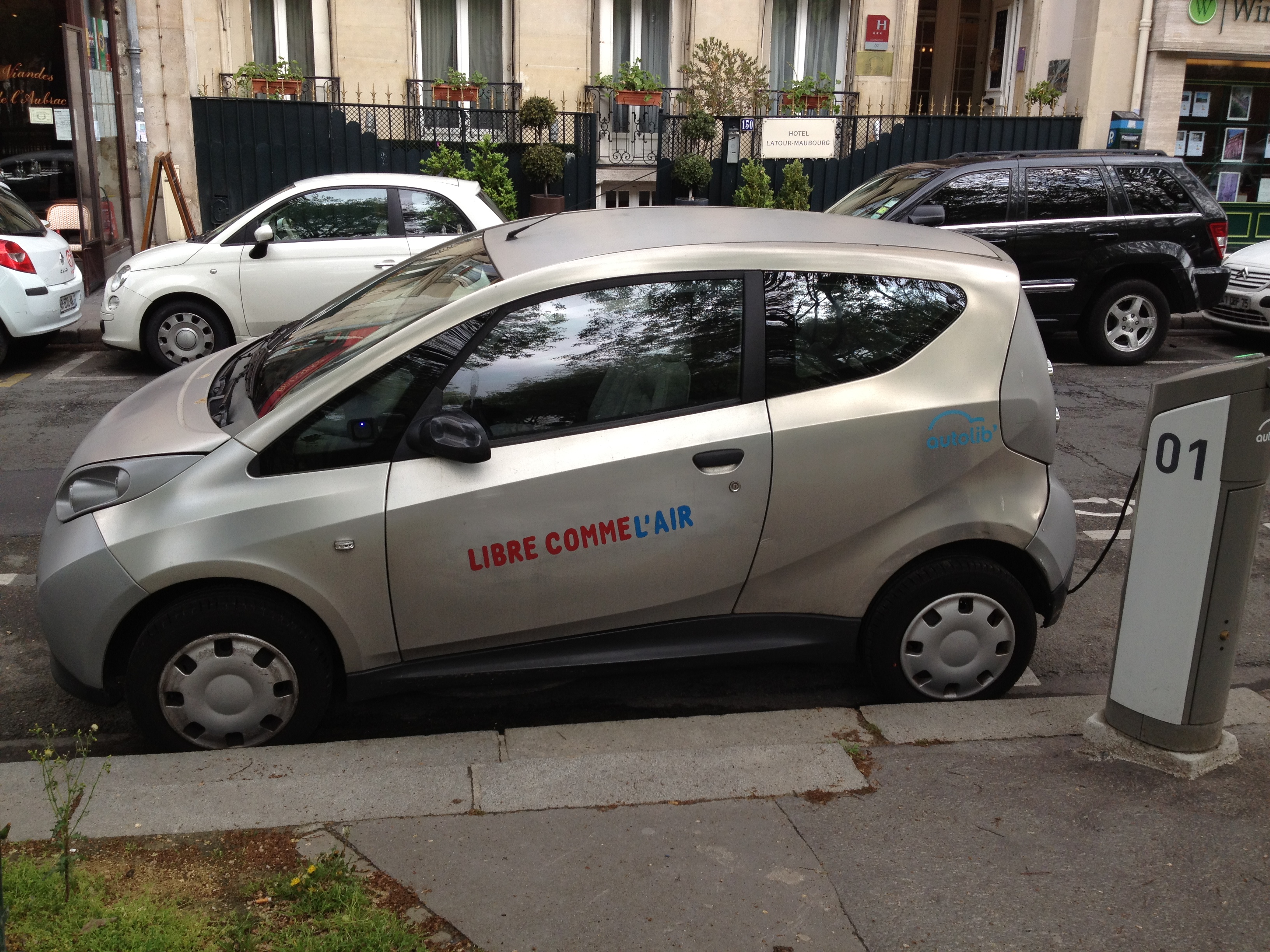 L’auto partage de voitures électriques à Paris