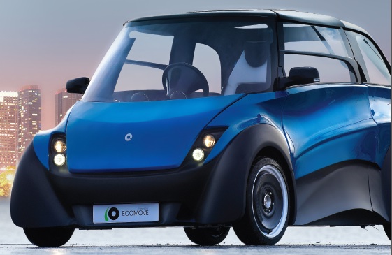 La compagnie danoise Ecomove met des moteurs dans les roues de sa voiture urbaine QBEAK
