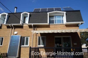 Notre maison équipée de 3 types de panneaux solaires