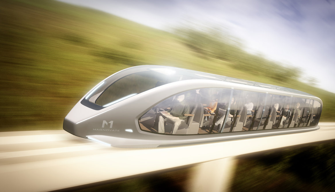 Un prototype de monorail rapide à lévitation magnétique en Alberta
