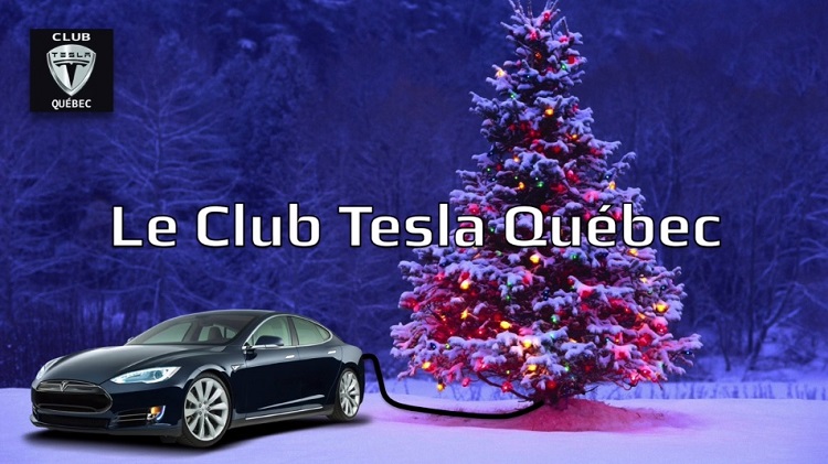 Le Club Tesla Québec vous offre ses meilleurs vœux!