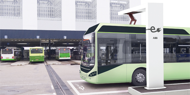 ABB innove : système de recharge rapide pour autobus