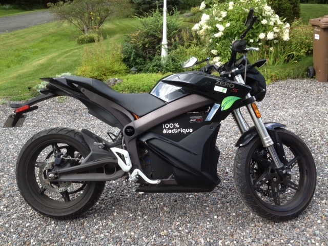 Moto électrique Zero motorcycles S 2014