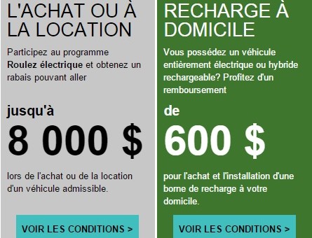 Changement dans le programme de remboursement pour les bornes de recharge à la maison!
