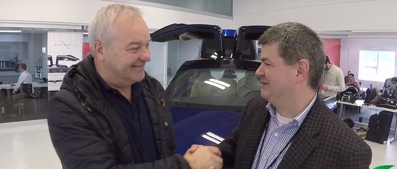 EXCLUSIF: Entrevue vidéo avec Pierre Michaud au sujet de son Tesla MODEL X!