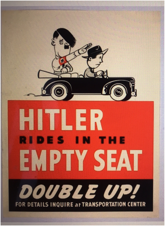 hitlerrides_carsharing poster