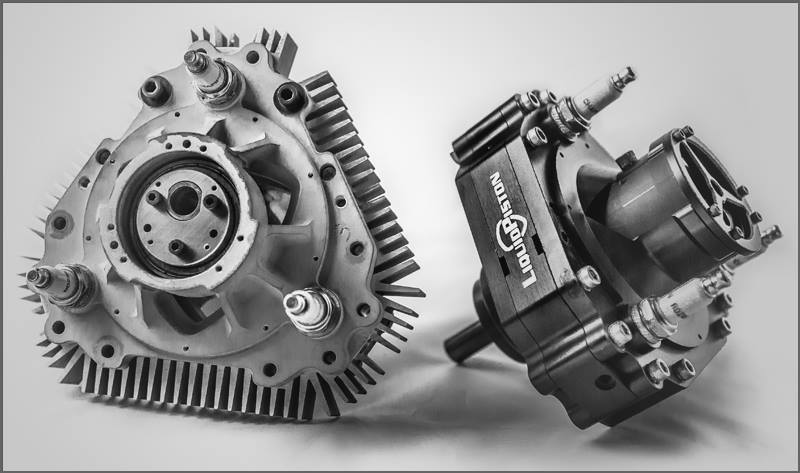 Liquid Piston développe un moteur rotatif ultra léger et ultra efficace;  idéal comme prolongateur d'autonomie