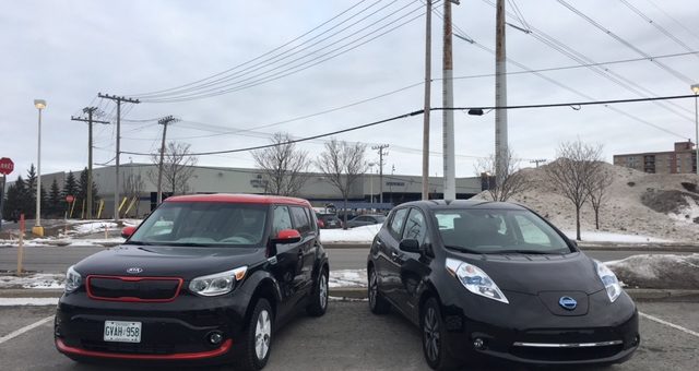 Kia Soul Ev VS Nissan Leaf en hiver :   Autonomie… au chaud