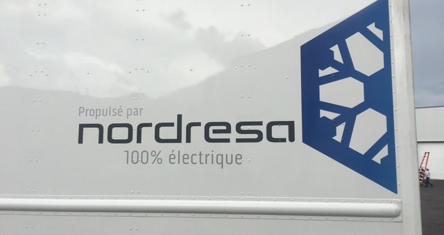 Camions électriques à motorisation Nordresa : Une solution porteuse d’avenir…  Et de marchandise.