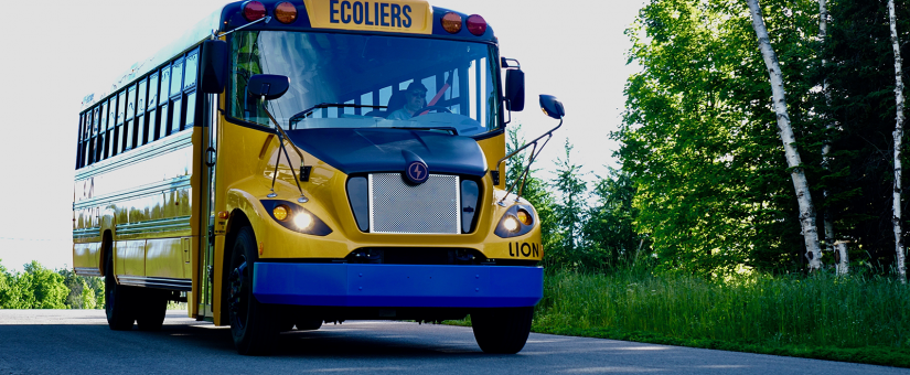 100% d’autobus scolaires électriques au Québec d’ici 2030 !