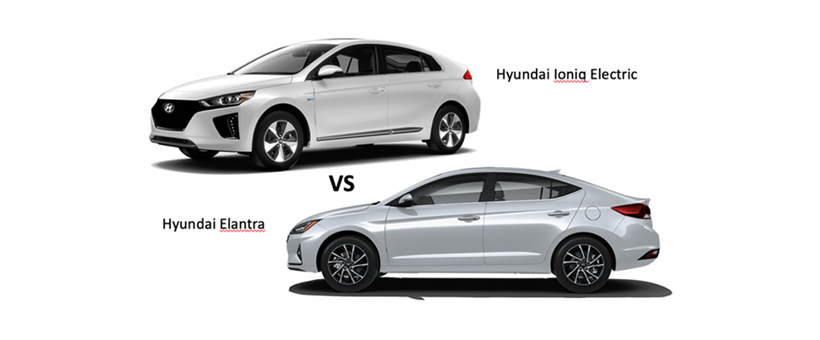 Comparaison de prix #1 : Hyundai Ioniq VS Hyundai Elantra