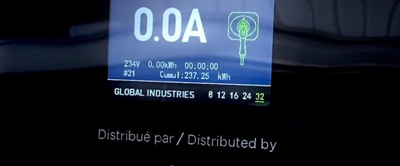 VIDEO-Borne portable EV-ONE : changez le courant maximum en 8 secondes !