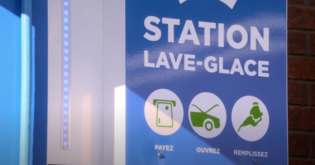 Station lave-glace - Avenue Électrique